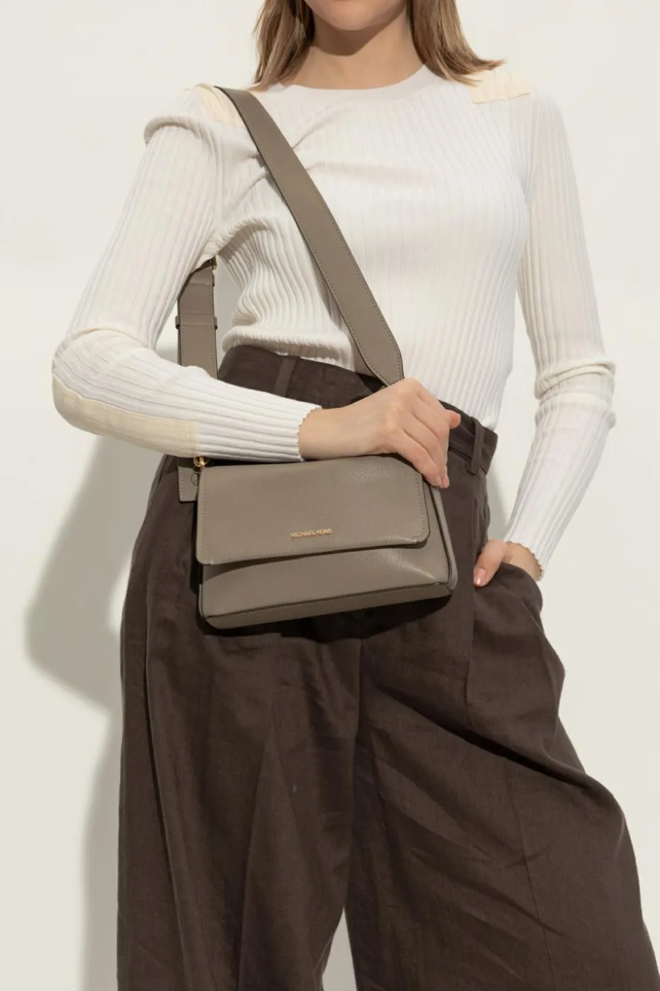 Michael Michael Kors GREY Shoulder bag "Nessa"