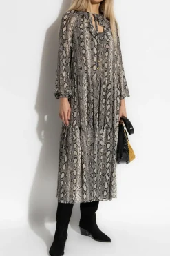 Michael Michael Kors GREY Loose-fit dress