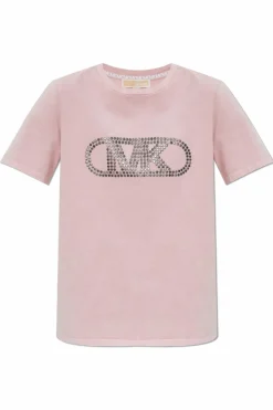 Michael Michael Kors PINK T-shirt with appliqués