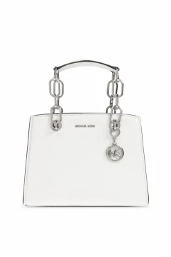Michael Michael Kors WHITE Handbag Cynthia