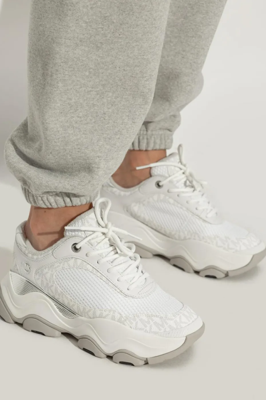 Michael Michael Kors WHITE "Atlas" sports shoes