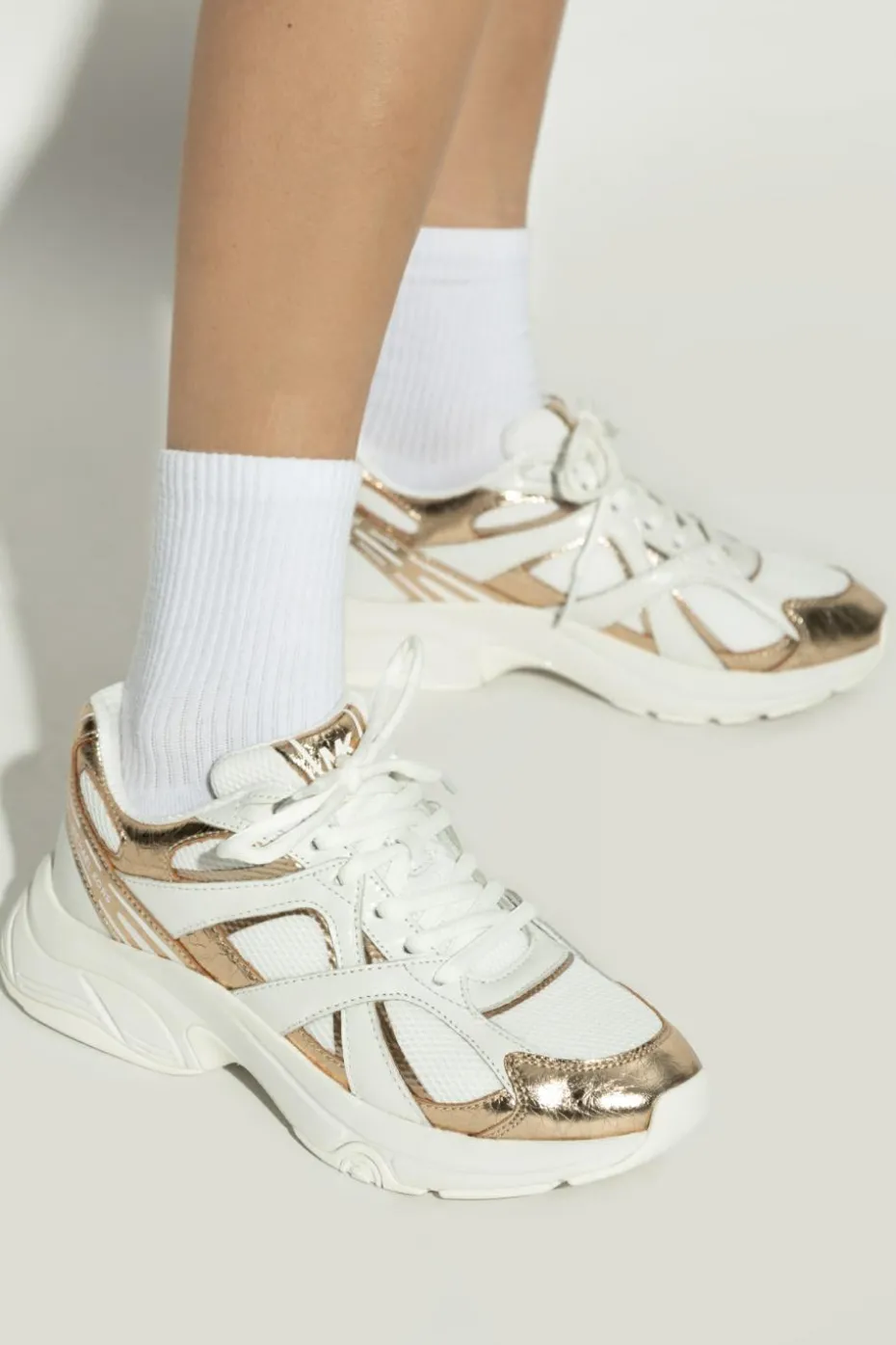 Michael Michael Kors WHITE Leo Sneakers