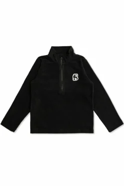 Mini Rodini BLACK Fleece with patch