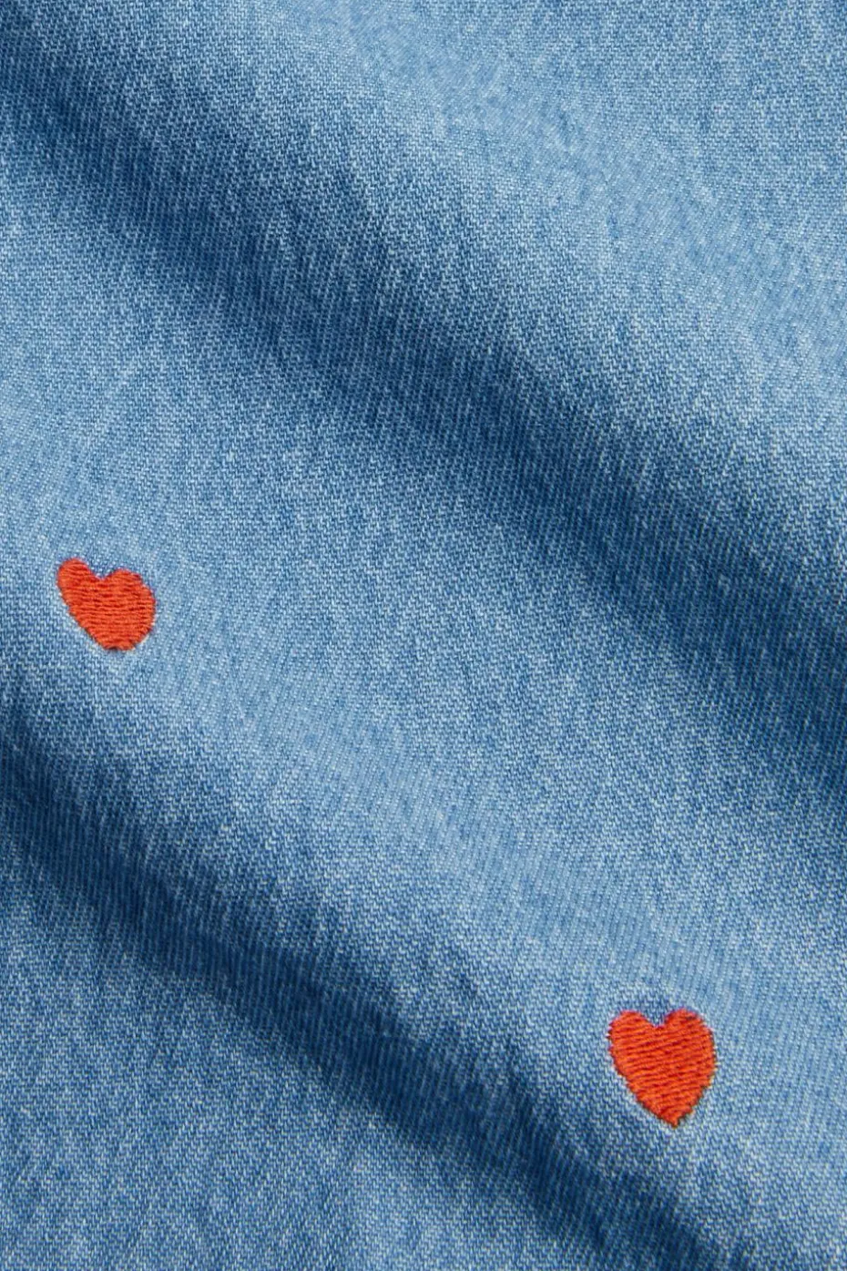 Mini Rodini BLUE Denim dress
