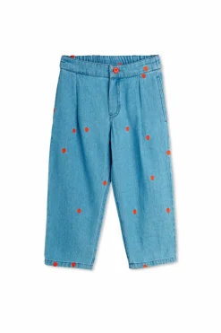 Mini Rodini BLUE Jeans with heart motif