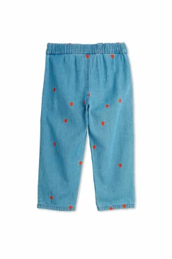 Mini Rodini BLUE Jeans with heart motif