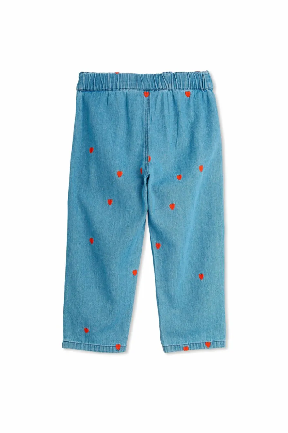 Mini Rodini BLUE Jeans with heart motif