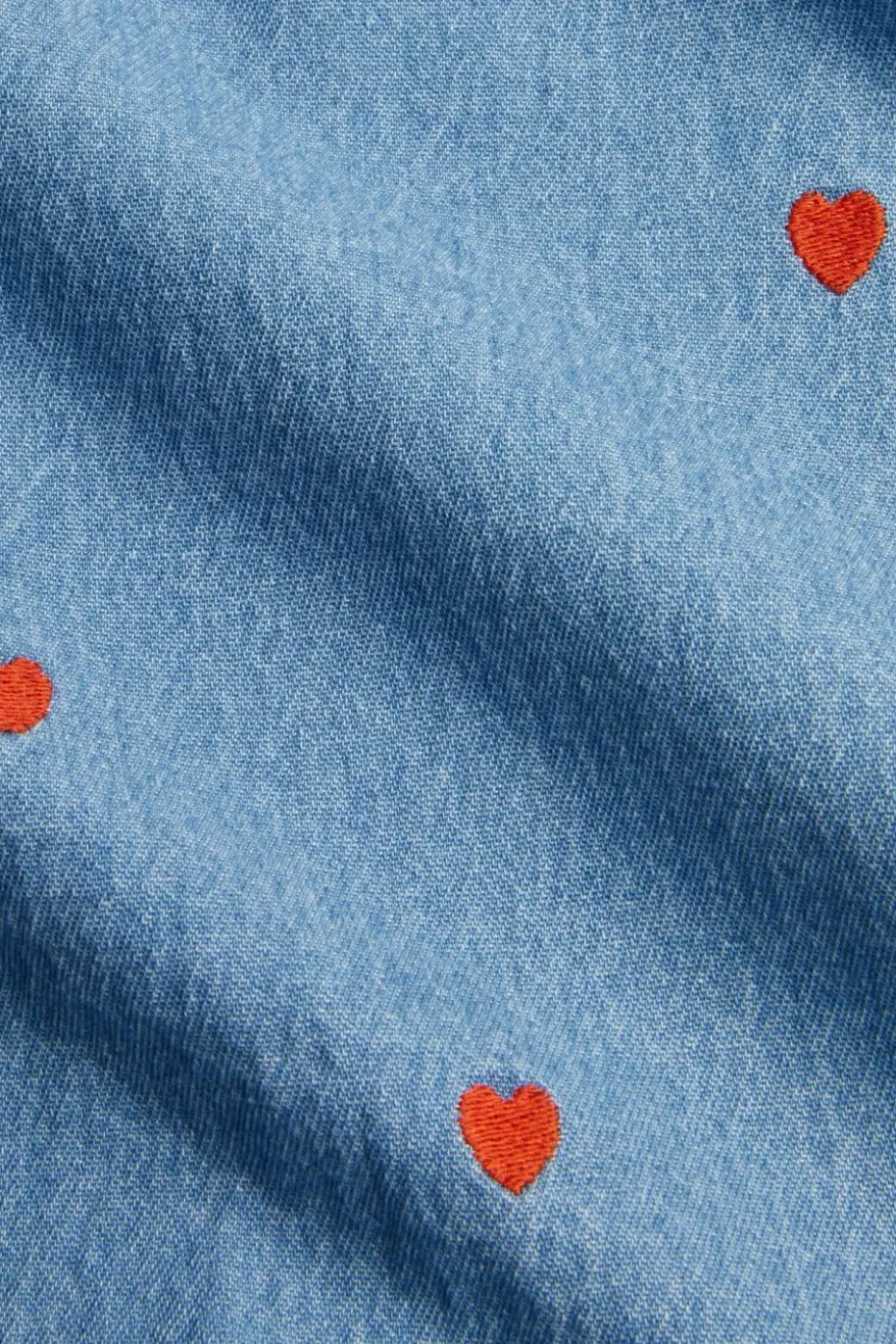 Mini Rodini BLUE Jeans with heart motif