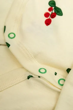Mini Rodini cream Set: bodysuit and pants