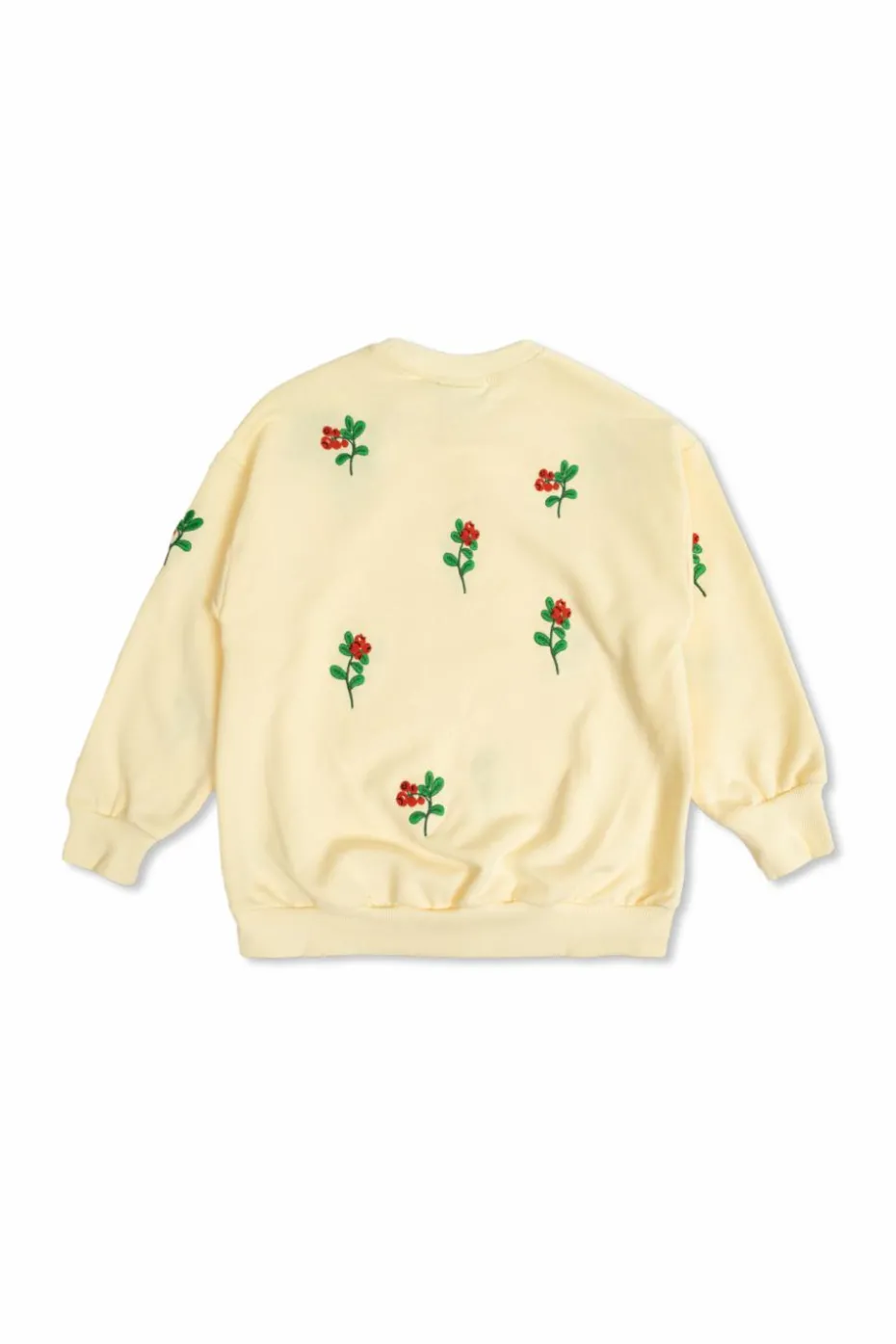 Mini Rodini cream Sweatshirt with Logo