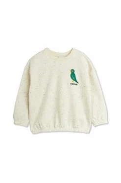 Mini Rodini cream Sweatshirt with embroidery
