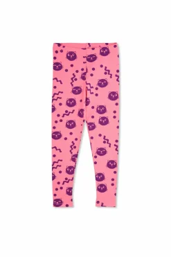 Mini Rodini PINK Leggings with print