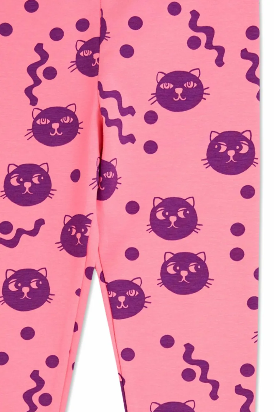 Mini Rodini PINK Leggings with print