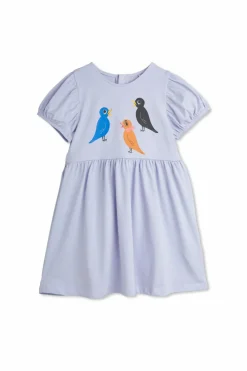 Mini Rodini PURPLE Dress with print