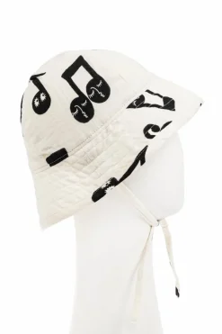 Mini Rodini WHITE Patterned hat