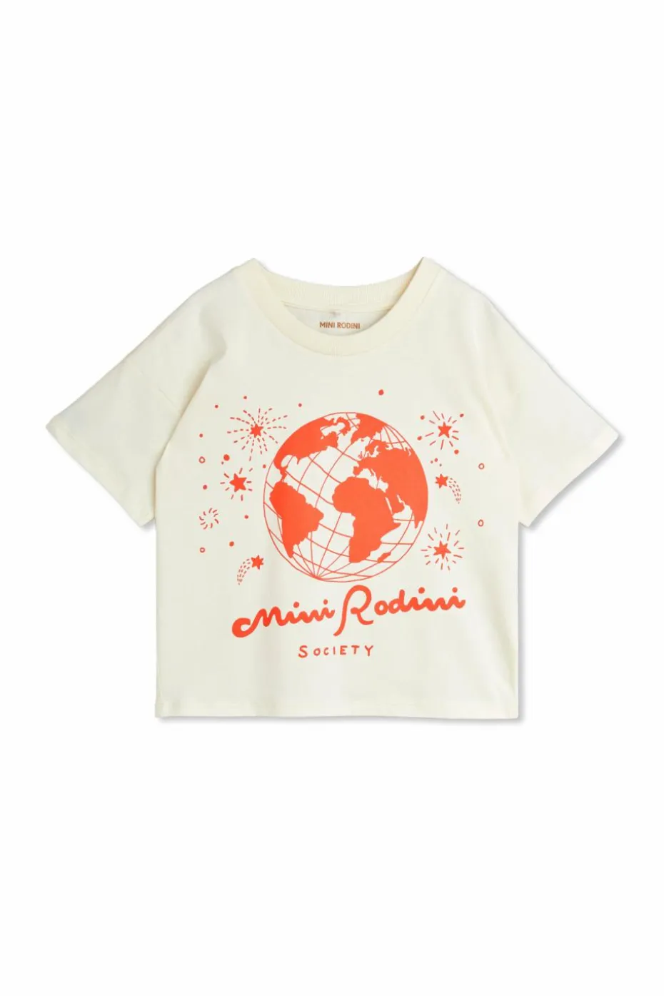Mini Rodini WHITE T-shirt with logo
