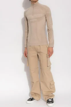 MISBHV beige ‘Sport Europa’ training top