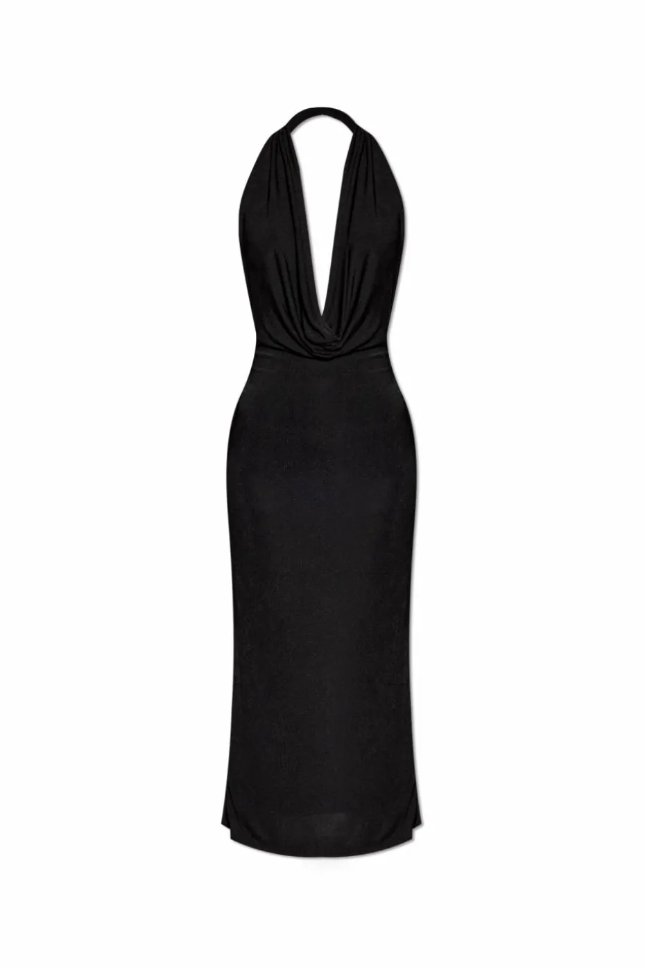 MISBHV BLACK Backless Dress