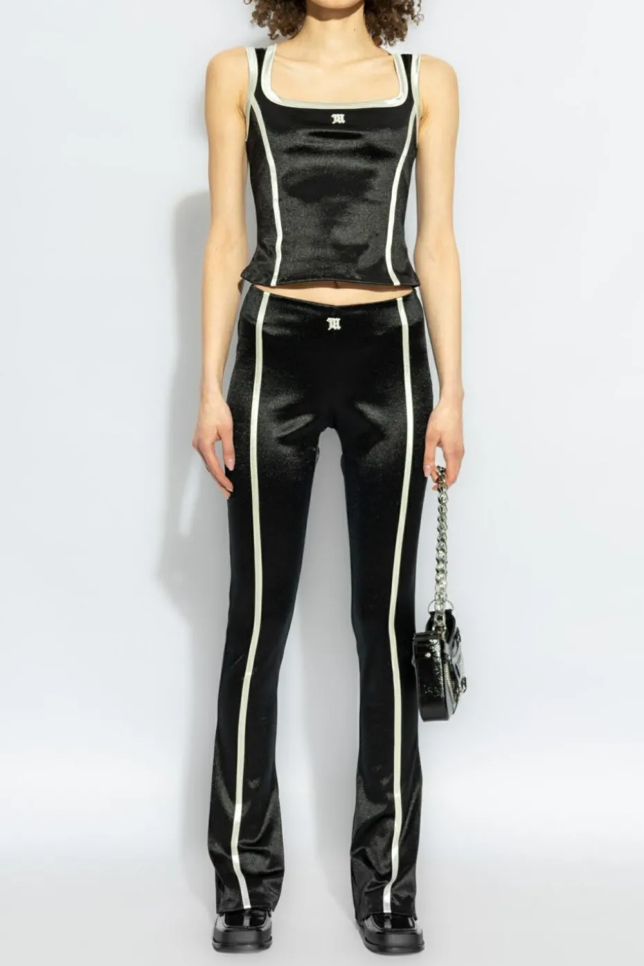MISBHV BLACK Flared pants