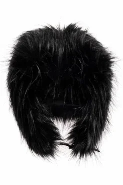 MISBHV BLACK Fur hat
