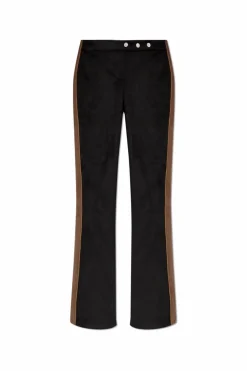 MISBHV BLACK Pants with flared legs