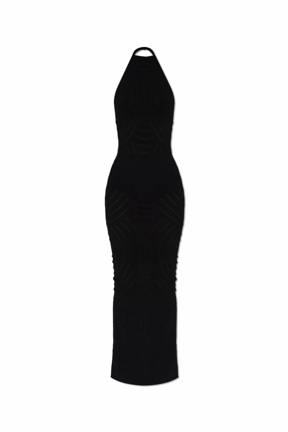 MISBHV BLACK Sleeveless fitted dress