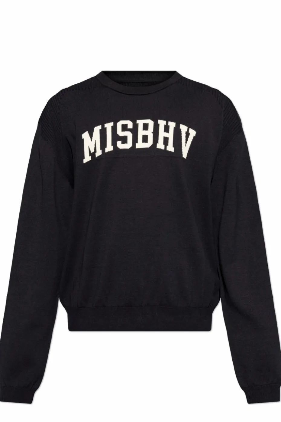 MISBHV BLACK Sweater with logo