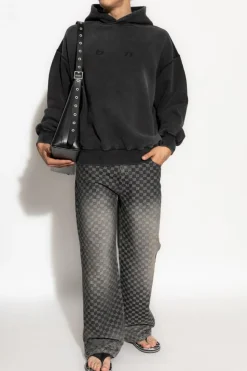 MISBHV BLACK Sweatshirt with logo