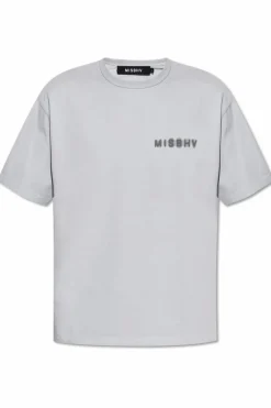 MISBHV GREY T-shirt with logo