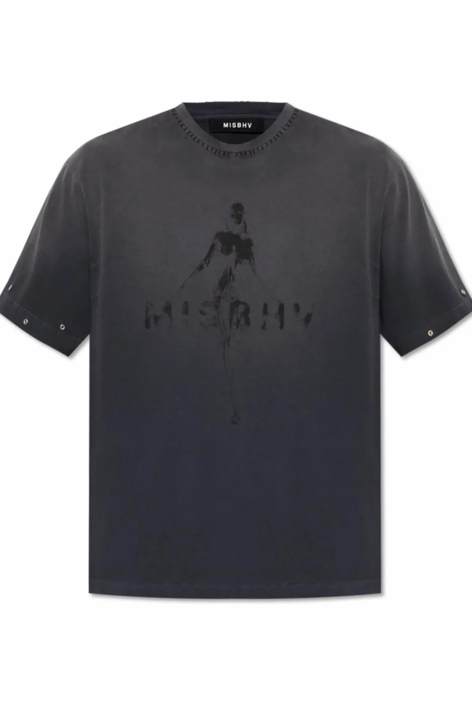 MISBHV GREY T-shirt with logo