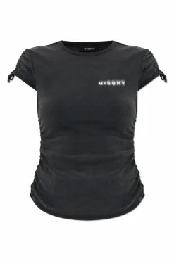 MISBHV GREY T-shirt with logo