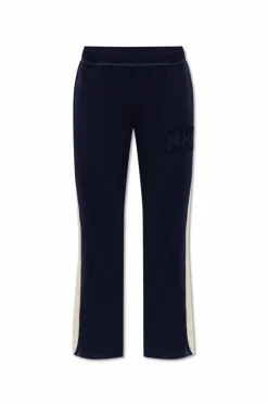 MISBHV NAVY BLUE Sweatpants with logo