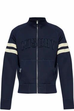 MISBHV NAVY BLUE Sweatshirt with logo