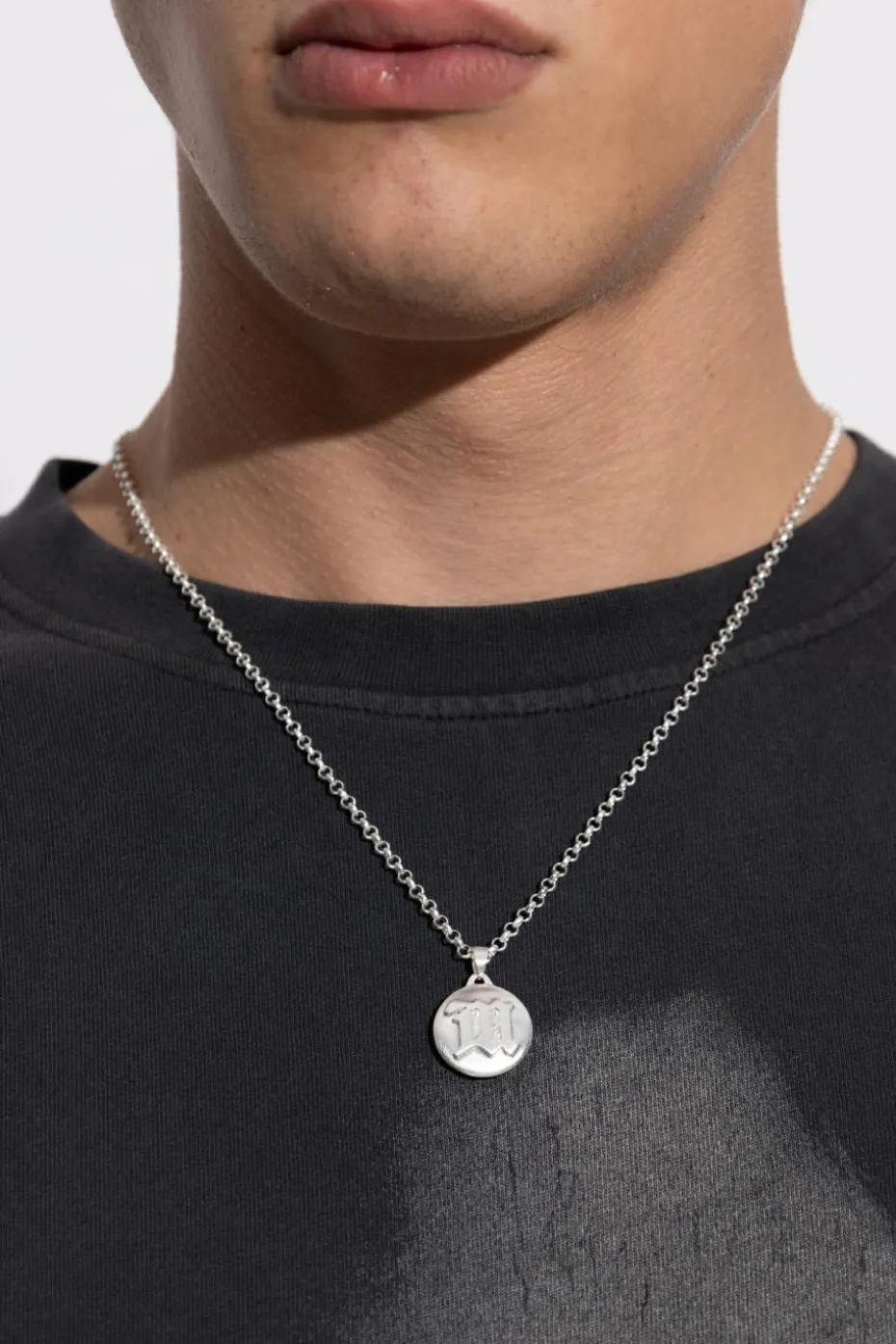 MISBHV SILVER Necklace with pendant