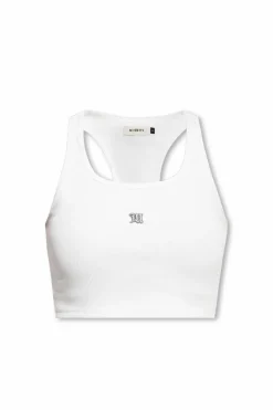 MISBHV WHITE Ribbed top
