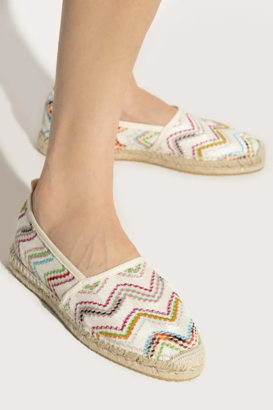 Missoni MULTICOLOUR Espadrilles with lurex thread