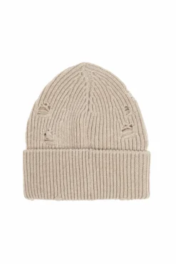 MM6 Maison Margiela beige Wool hat