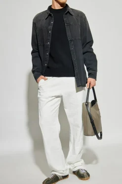 MM6 Maison Margiela BLACK Sweater with logo
