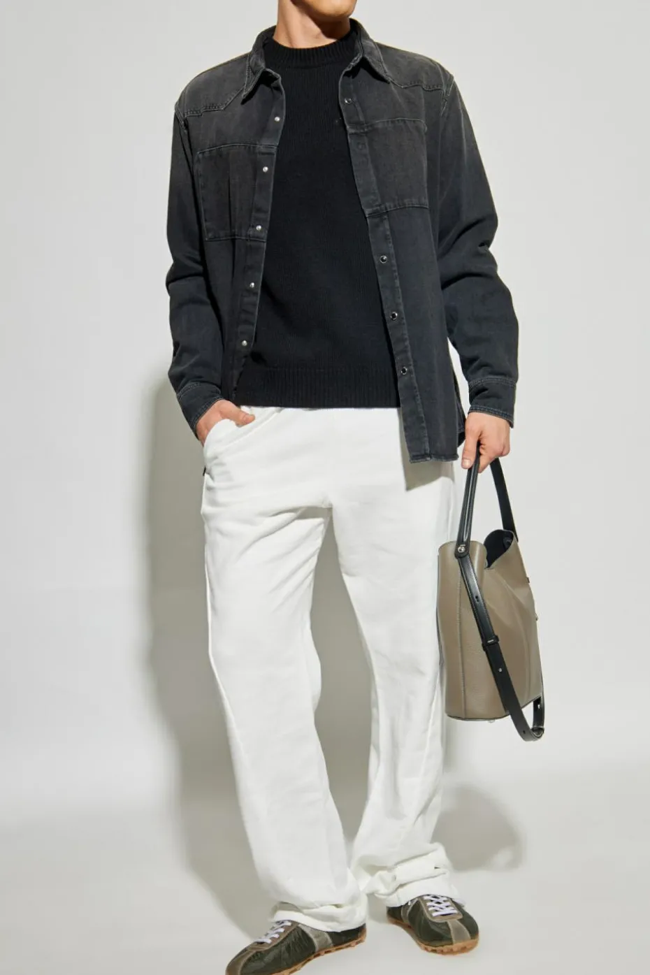 MM6 Maison Margiela BLACK Sweater with logo