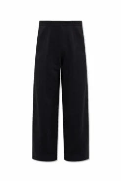 MM6 Maison Margiela BLACK Sweatpants with stitching on the legs