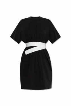 MM6 Maison Margiela BLACK Dress with application