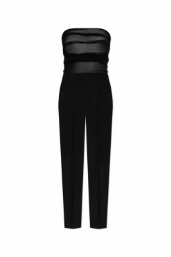 MM6 Maison Margiela BLACK Creased trousers