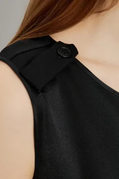 MM6 Maison Margiela BLACK Sleeveless dress