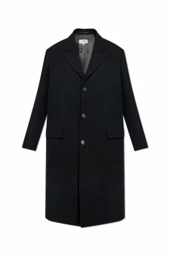 MM6 Maison Margiela BLACK Wool coat