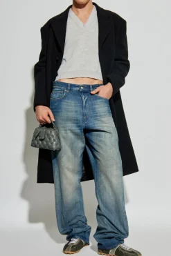 MM6 Maison Margiela BLACK Wool coat