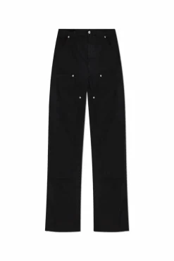 MM6 Maison Margiela BLACK Straight-leg pants