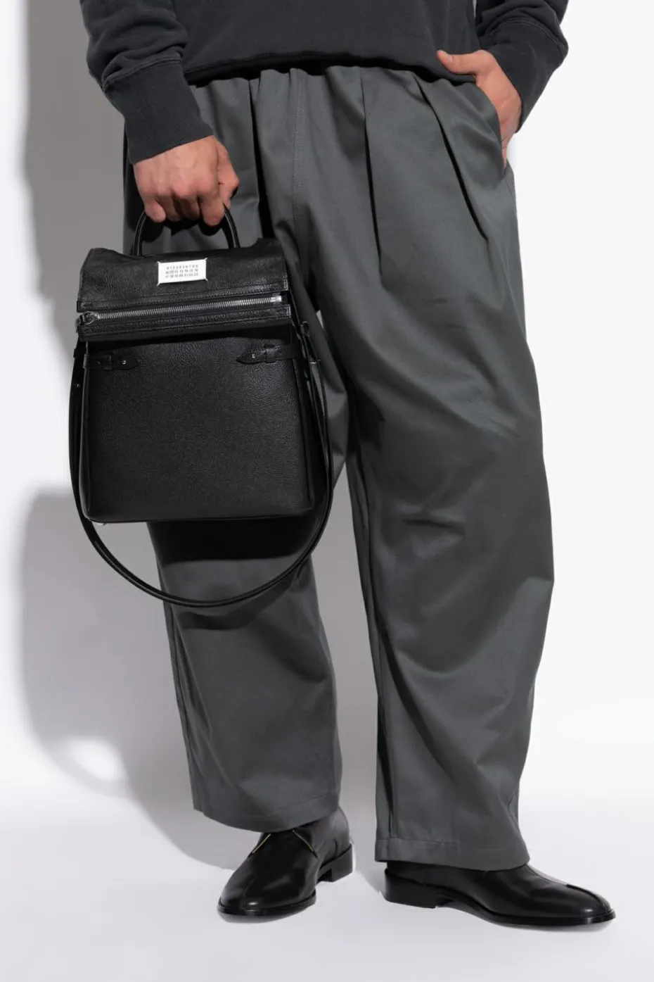 MM6 Maison Margiela BLACK Derby-type shoes