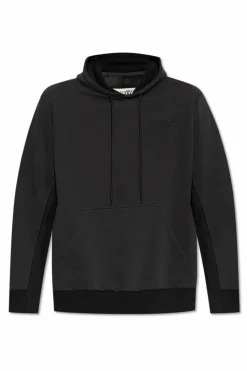 MM6 Maison Margiela BLACK Sweatshirt with vintage effect