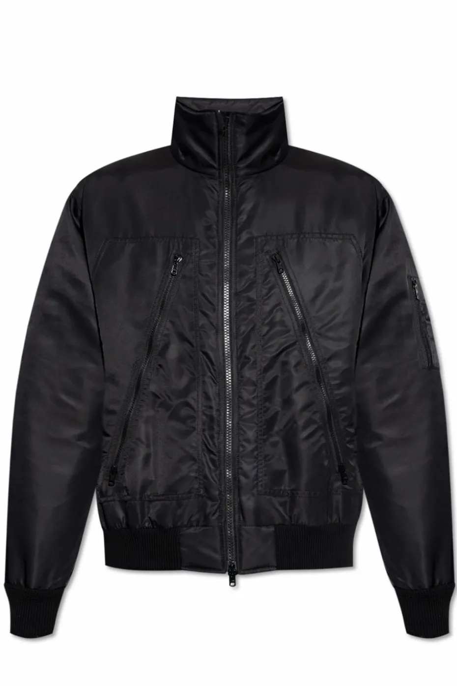 MM6 Maison Margiela BLACK "Bomber" jacket