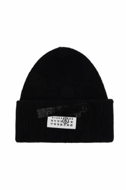MM6 Maison Margiela BLACK Cap with logo